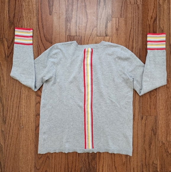 Metrio Women's Pullover Rainbow Medium Sweater - Picture 8 of 8